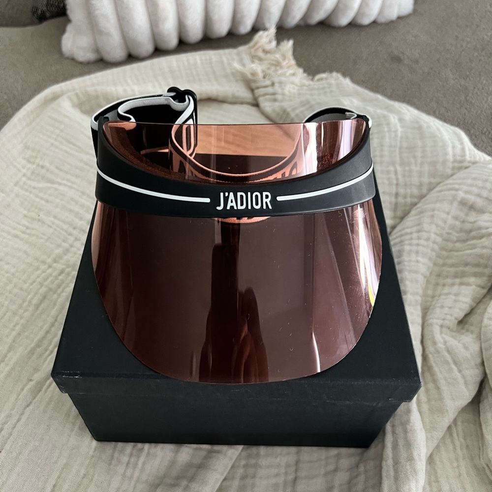 Dior J'Adior Orange and Black Visor